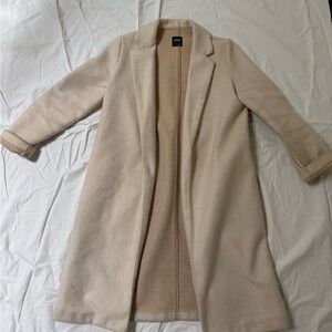 Zara Women's Cream Coat